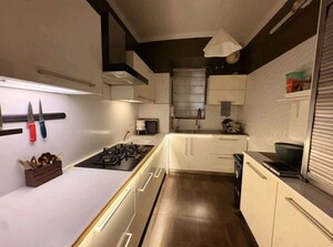 Kitchen in 3 BHK Apartment at Yamuna Expressway – for Sale
