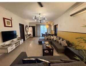Living Room in 3 BHK Apartment at Yamuna Expressway – for Sale