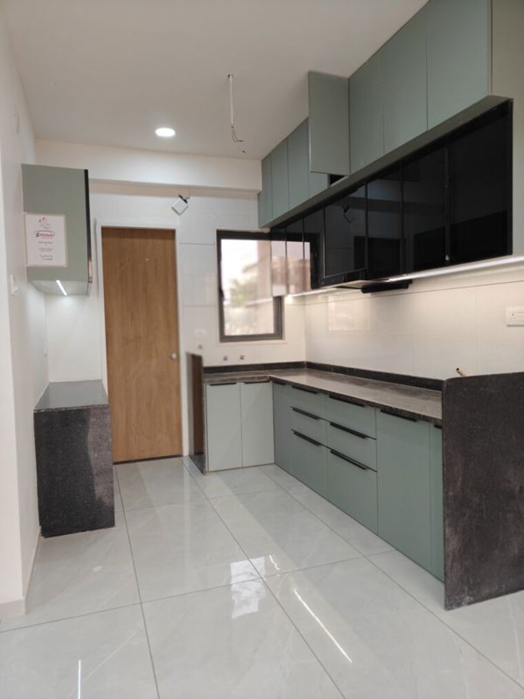Kitchen, unity-sapphire 3 Bedroom 1120 Sq.Ft. Apartment In Sevasi Vadodara 10638217