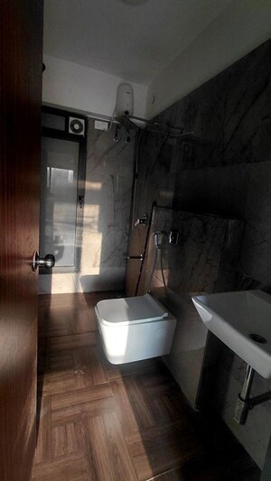 Bathroom in 2 BHK Apartment at Level The Residences, Andheri West – for Rent