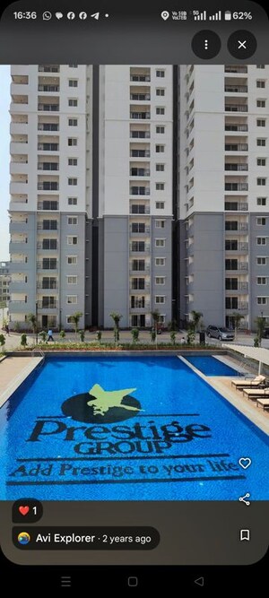 2.5 BHK Apartment – Exterior View View at Prestige Tranquil, Kokapet - for Rent