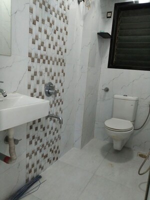 Bathroom in 1 BHK Apartment at Fatima Arch CHS, Santacruz East – for Rent