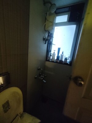Bathroom in 2 BHK Apartment at JP Unity Tower, Lower Parel – for Rent