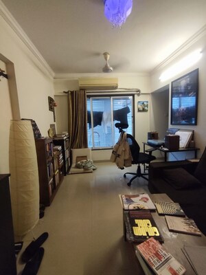 Living Room in 2 BHK Apartment at JP Unity Tower, Lower Parel – for Rent
