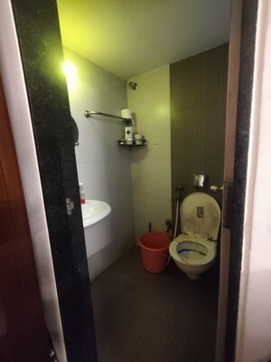 Bathroom in 2 BHK Apartment at JP Unity Tower, Lower Parel – for Rent