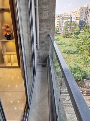 Balcony in 3 BHK Apartment at Darshanam Twin Tower, Pratham Upvan – for Sale