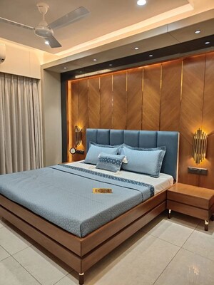 Bedroom in 3 BHK Apartment at Darshanam Twin Tower, Pratham Upvan – for Sale