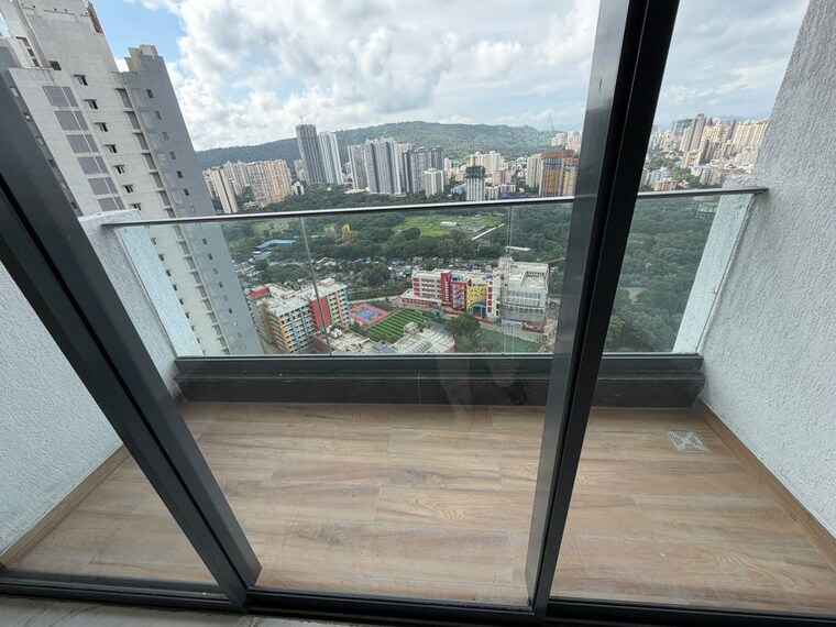 Balcony, raymond-the-address 3 Bedroom 1093 Sq.Ft. Apartment In Pokhran Road No Two Thane 10688724