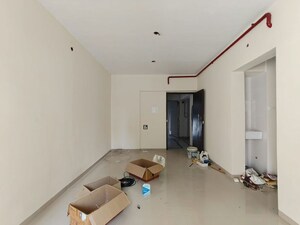 Living Room in 1 BHK Apartment at Purshottam Nayan, Ghodbunder Road – for Rent