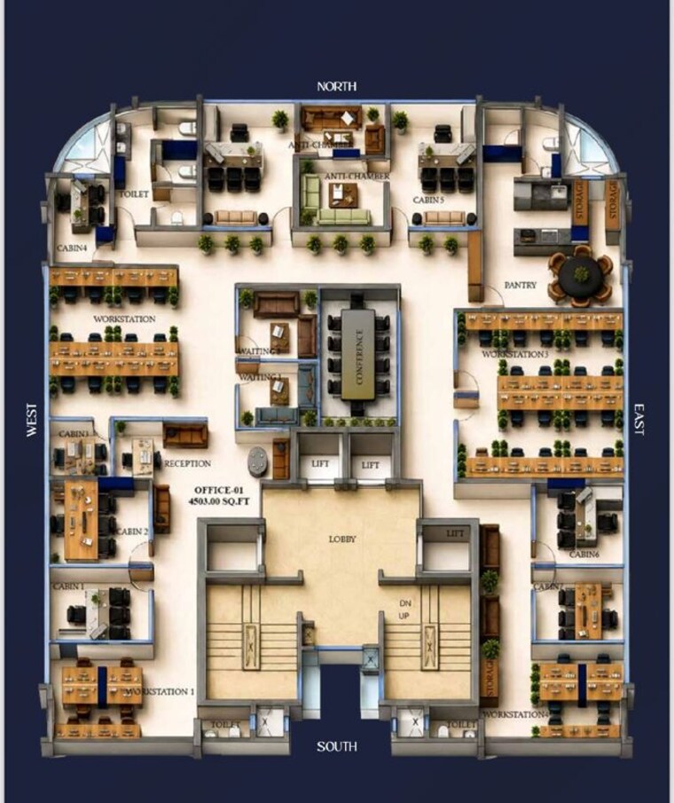 Floor Plan, nexsa-capital Commercial Shop 1165 Sq.Ft. In Andheri East Mumbai 10688737