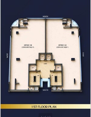 Floor Plan in  Shop at Nexsa Capital, Andheri East – for Sale