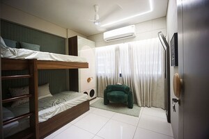 Kitchen in 3 BHK Apartment at Shilaj – for Sale