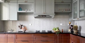 Kitchen in 3 BHK Apartment at Magarpatta Nova Residency, Mundhwa – for Sale