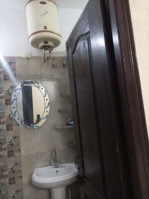 Bathroom in 2 BHK Builder Floor at Aman Vihar – for Rent