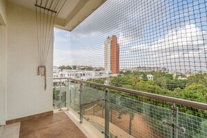 Balcony in 4 BHK Apartment at Prestige White Meadows, Whitefield – for Rent