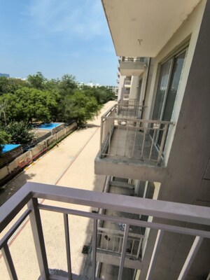 Balcony in 2 BHK Apartment at Bedarwals Sixty Three Golf Drive, Sector 63 – for Rent