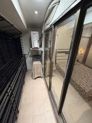 Balcony in 3 BHK Apartment at Samarpan CHS, Mira Road – for Rent