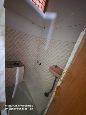 Bathroom in 1 BHK Independent House at Ombr Layout – for Rent