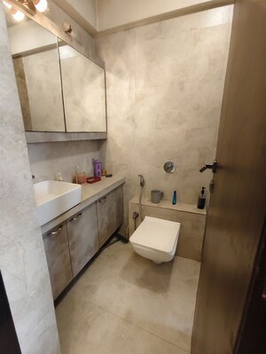 Bathroom in 2 BHK Apartment at Arkade Earth, Kanjurmarg East – for Rent