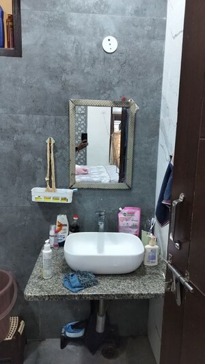 Bathroom in 3 BHK Builder Floor at RWA Residential Society Sector 46, Sector 46 – for Rent