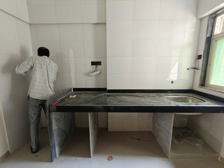 Kitchen, purshottam-nayan 1 Bedroom 450 Sq.Ft. Apartment In Ghodbunder Road Thane 10688824