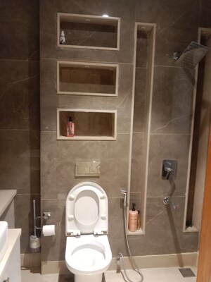 Bathroom in 3 BHK Independent House at East Of Kailash – for Rent