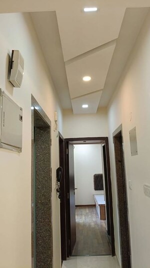 Building Lobby in 1 BHK Apartment at Ace Aviana, Kasarvadavali – for Rent