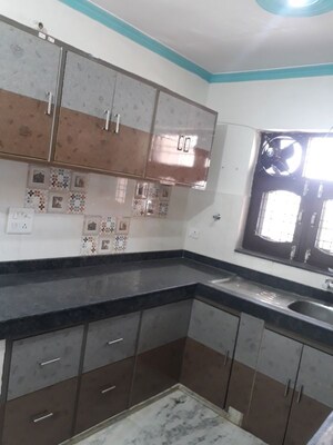 Kitchen in 3 BHK Builder Floor at RWA Residential Society Sector 46, Sector 46 – for Rent