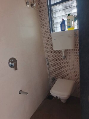 Bathroom in 1 BHK Apartment at Bhoomi Samarth, Goregaon East – for Rent