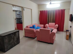 Living Room in  Pg at Omkar Signet, Malad East – for Rent
