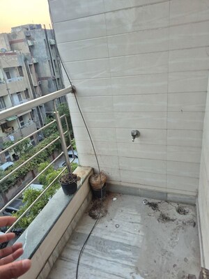 Balcony in 2.5 BHK Builder Floor at Mayur Vihar – for Rent