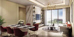 Living Room in 2 BHK Apartment at The Prestige City, Mulund West – for Sale