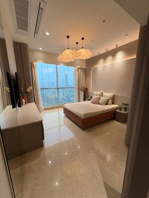 Living Room in 2 BHK Apartment at Marathon Monte South, Byculla West – for Sale