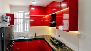 Kitchen in 3 BHK Apartment at ROF Aalayas, Sector 102 – for Rent