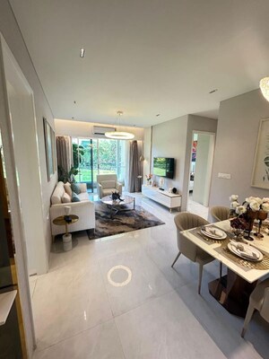 Team Area in 2 BHK Apartment at LnT Crestoria Estate, Bhokarpada – for Sale