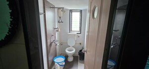 Bathroom in 2 BHK Apartment at Mahim West – for Rent