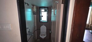Bathroom in 2 BHK Apartment at Mahim West – for Rent