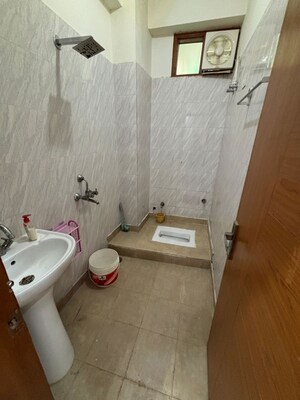 Bathroom in 2 BHK Builder Floor at Jai Shree Balaji Sukhdham Residency, Sector 104 – for Rent