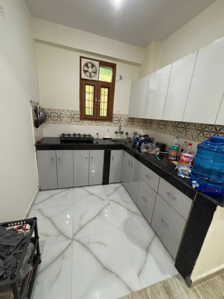 Kitchen, jai-shree-balaji-sukhdham-residency 2 Bedroom 900 Sq.Ft. Builder Floor In Sector 104 Noida 10688947