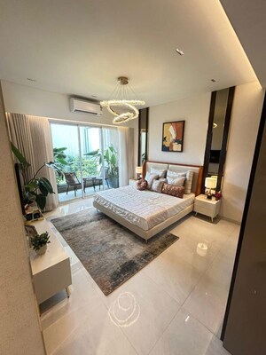 Bedroom in 4 BHK Apartment at LnT Crestoria Estate, Bhokarpada – for Sale