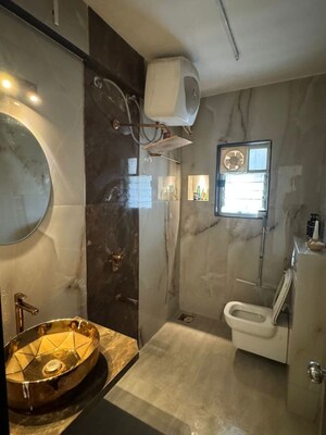 Bathroom in 3 BHK Apartment at Rachana Gold Coast, Pashan – for Sale