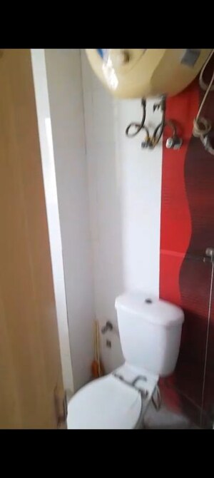 Bathroom in 3 BHK Apartment at Vasu Fortune Residency, Raj Nagar Extension – for Rent
