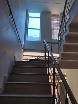 Staircase in 5 BHK Independent House at Rajiv Gandhi Colony – for Sale