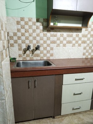 Kitchen in 2 BHK Apartment at Khirki Extension – for Rent