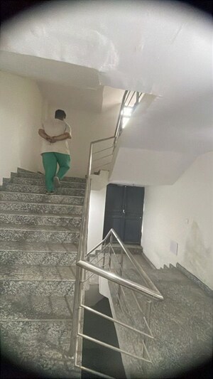 Staircase in  Warehouse at Okhla Industrial Estate Phase 2 – for Rent