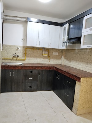 Kitchen in 3 BHK Apartment at Sarai Kale Khan – for Rent
