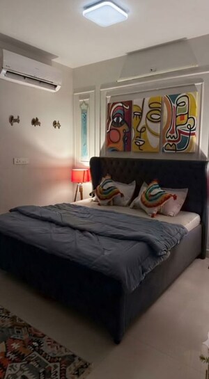 Bedroom in 1 BHK Builder Floor at Chandigarh Citi Center, Vip Road – for Rent