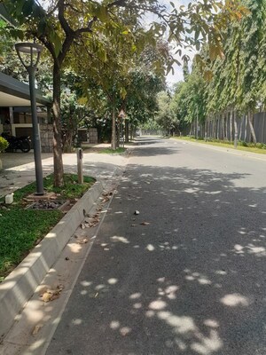 Balcony in 5 BHK Villa at Embassy Boulevard, Yelahanka – for Rent