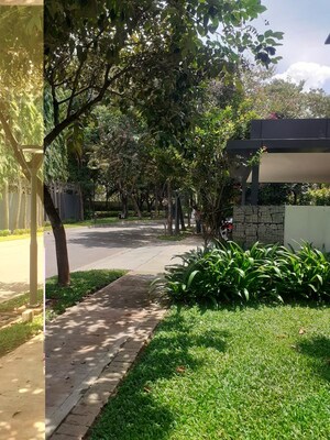 Balcony in 5 BHK Villa at Embassy Boulevard, Yelahanka – for Rent