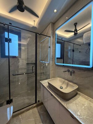 Attached Bathroom in 4 BHK Apartment at Anand Niketan – for Sale